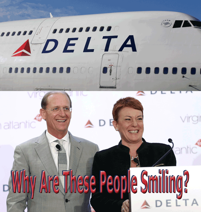 Delta Airlines Richard Anderson Virgin Atlantic Julie Southern